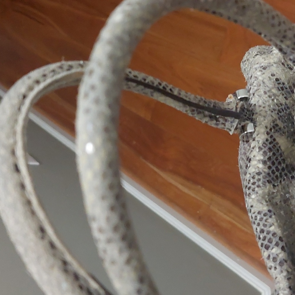 Michael Kors Snakeskin Satchel - Picture 6 of 12